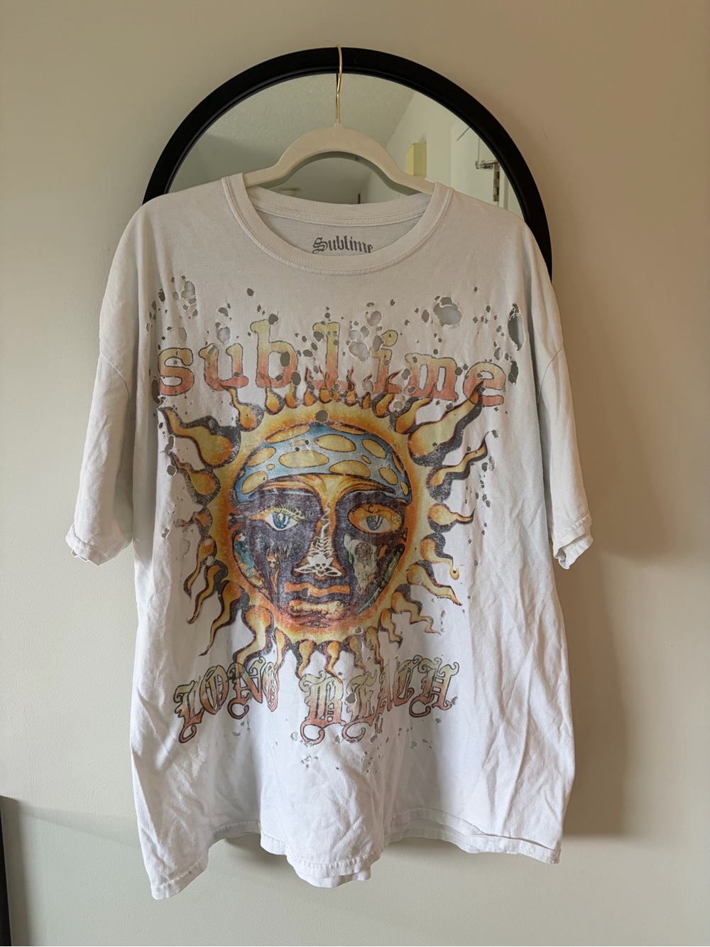 Urban Outfitters Distressed Sublime T shirt